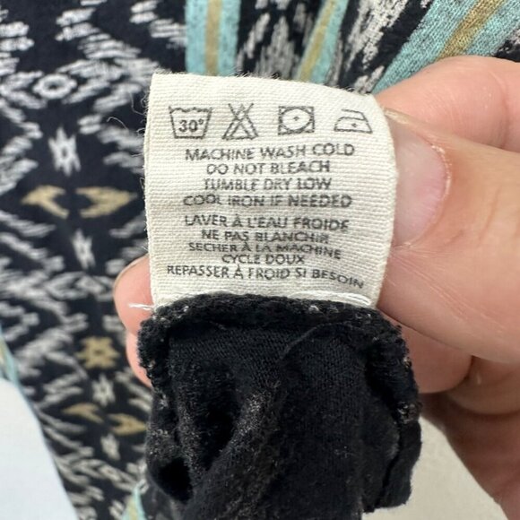 Billabong Case Closed Aztec Southwestern Tank Top Shirt J9017CAS Womens sz Small - Picture 4 of 4